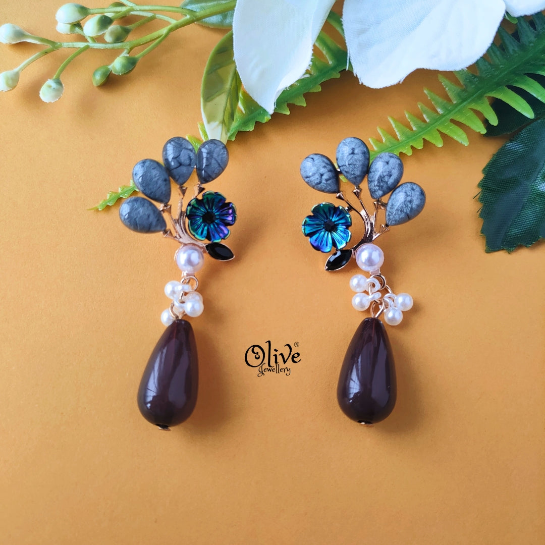 Enamel Earrings-1367