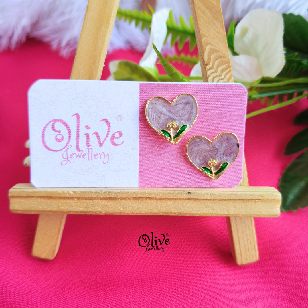 Enamel Earrings-1375