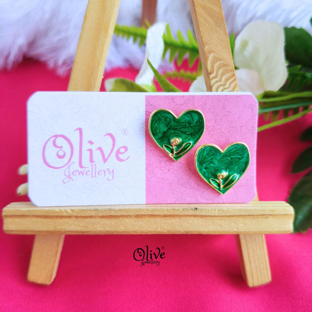 Enamel Earrings-1375