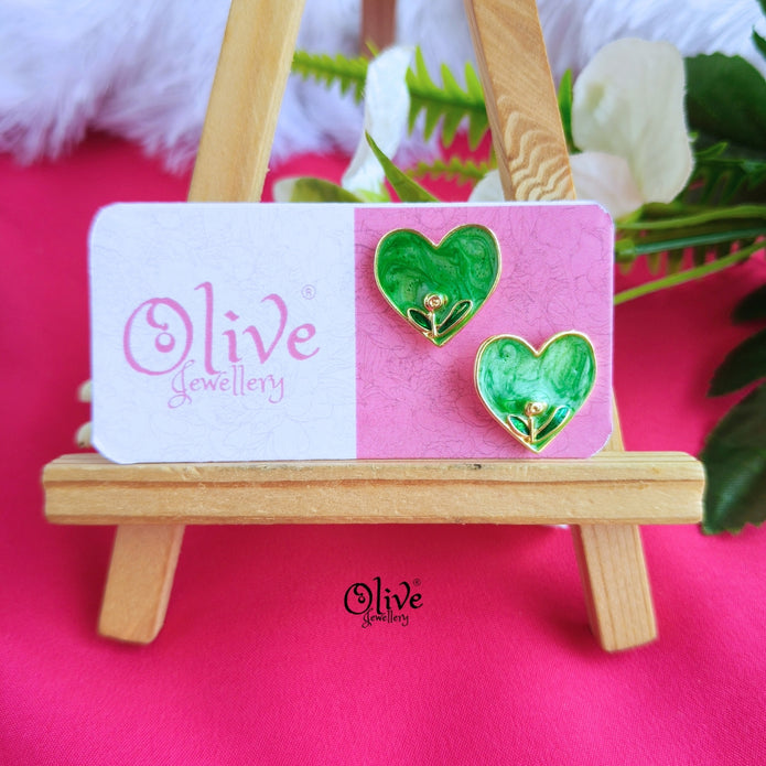 Enamel Earrings-1375