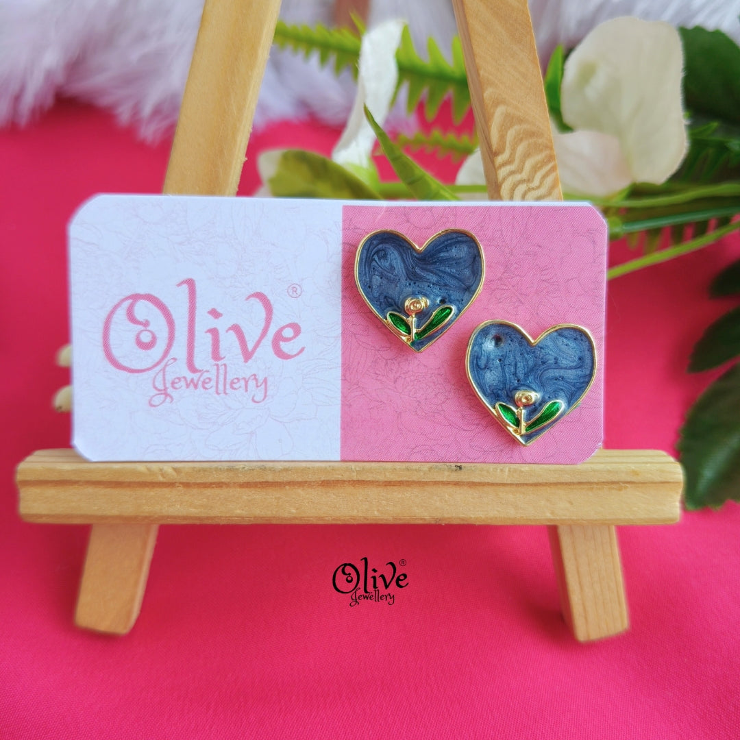 Enamel Earrings-1375