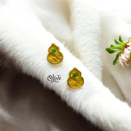 Enamel Earrings-1387