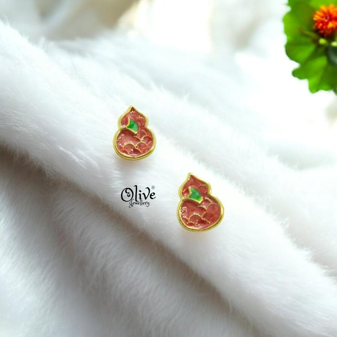 Enamel Earrings-1387