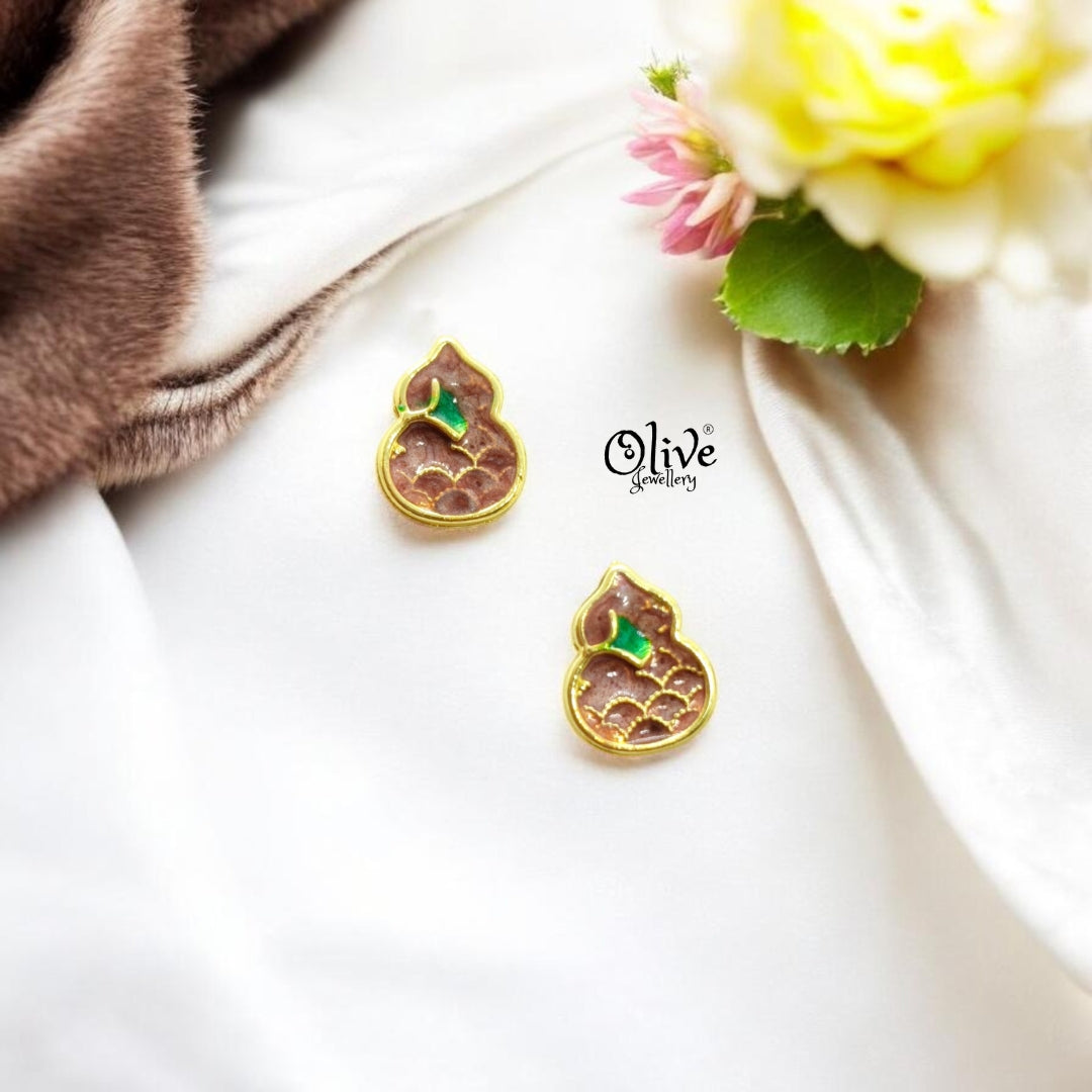 Enamel Earrings-1387