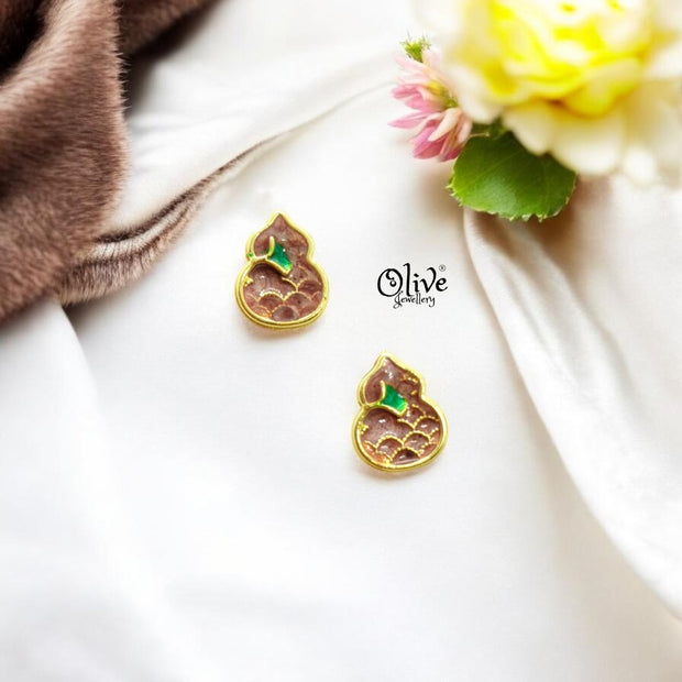 Enamel Earrings-1387