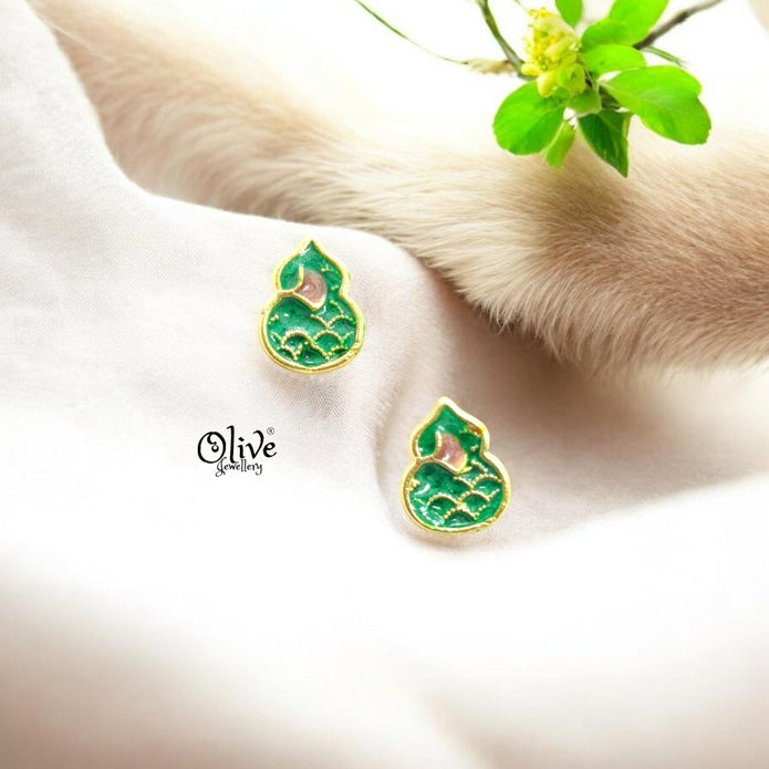Enamel Earrings-1387