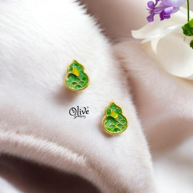 Enamel Earrings-1387