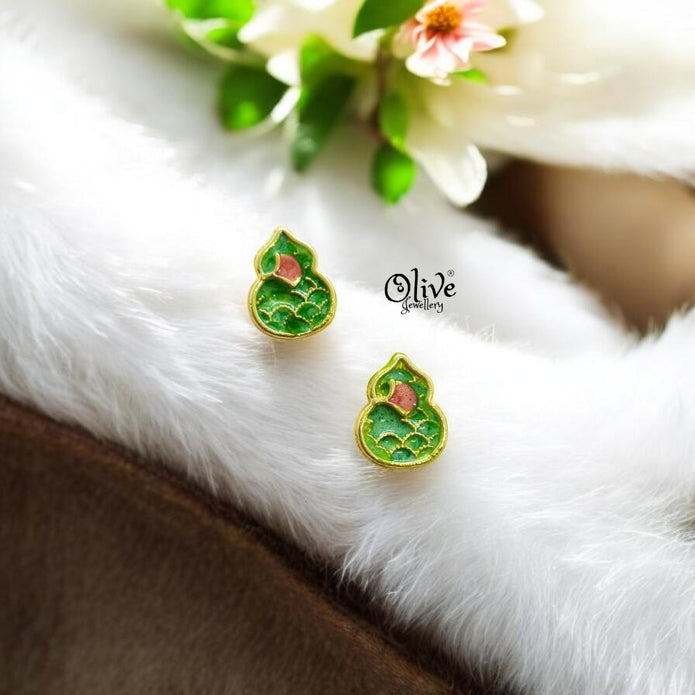 Enamel Earrings-1387