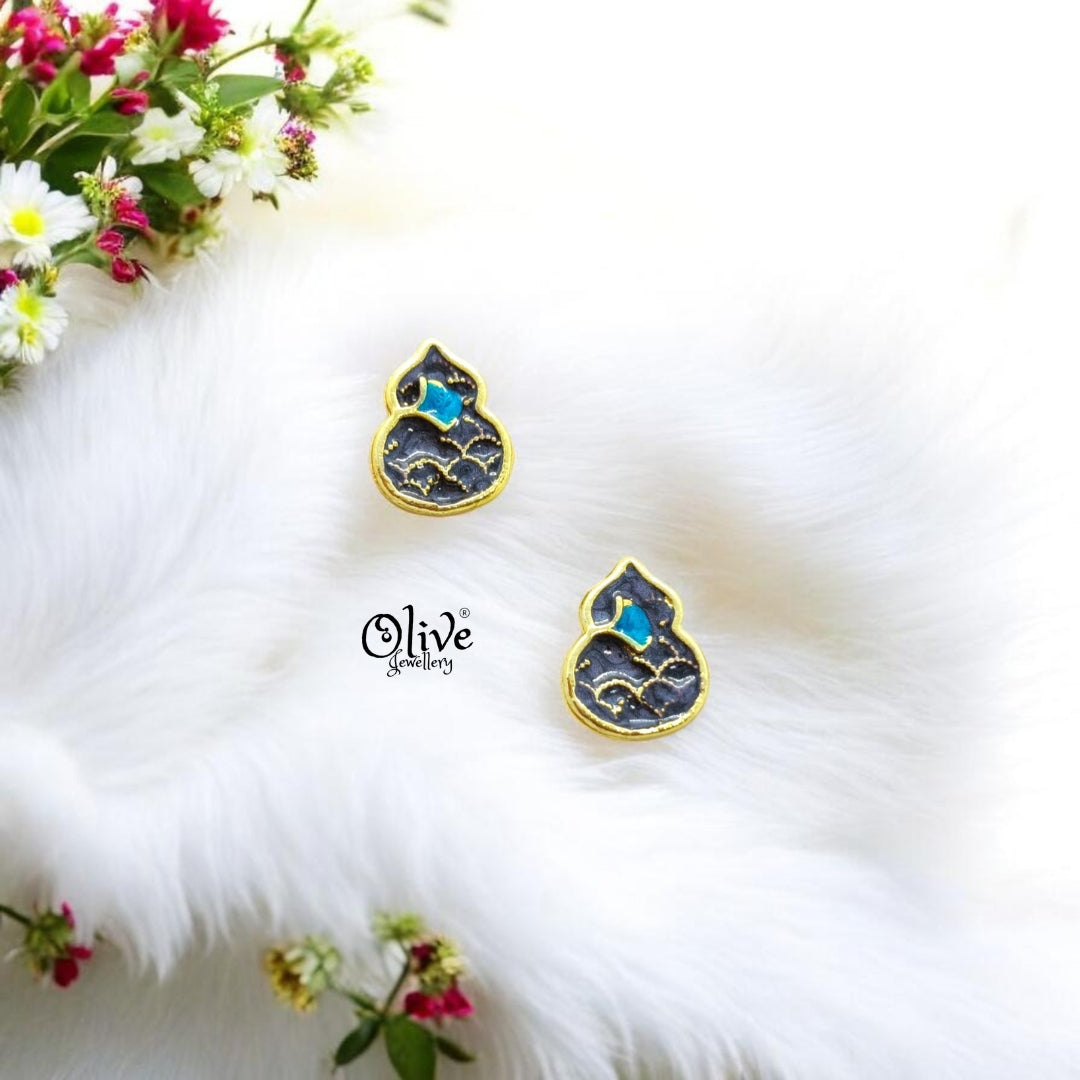 Enamel Earrings-1387