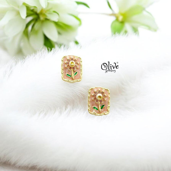 Enamel Earrings-1411