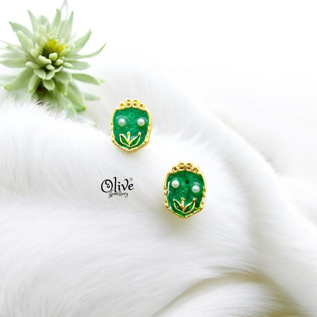 Enamel Earrings-1417