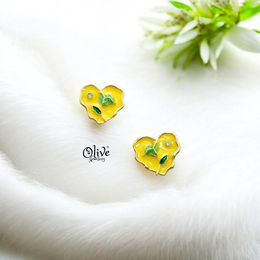 Enamel Earrings-1428