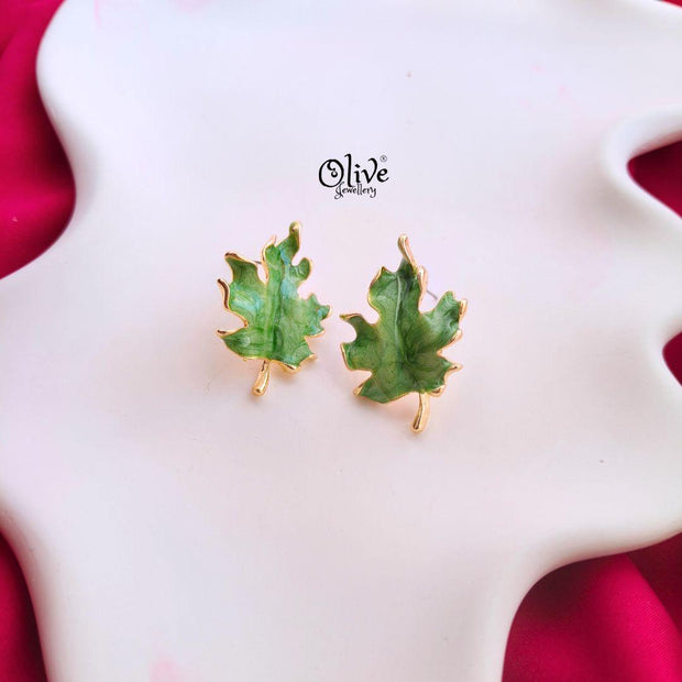 Enamel Earrings -1434