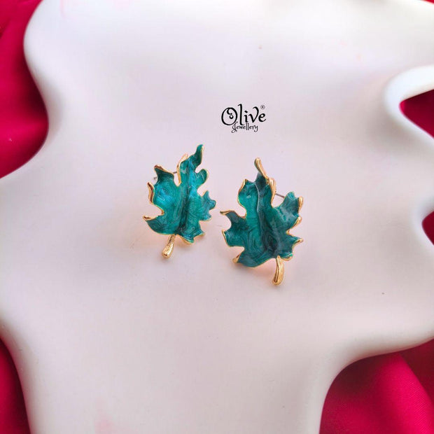 Enamel Earrings -1434