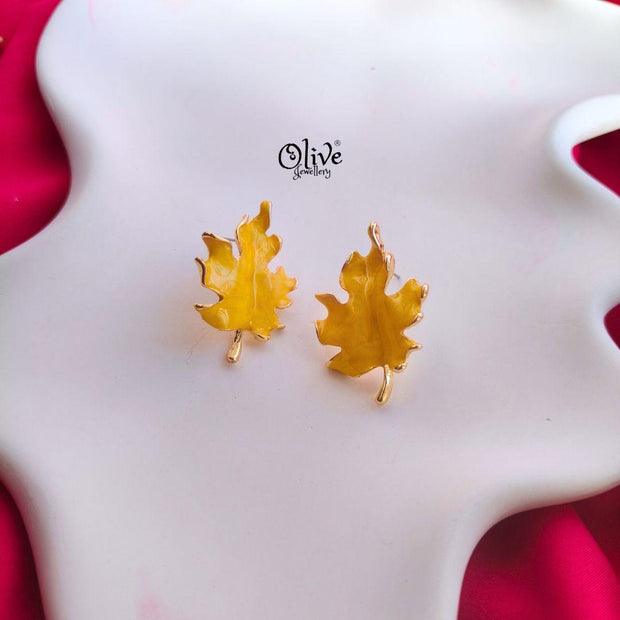 Enamel Earrings -1434