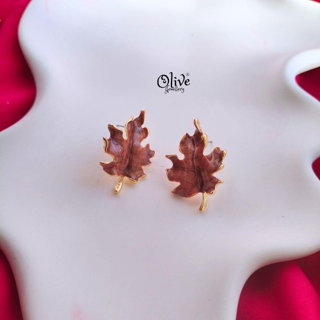 Enamel Earrings -1434