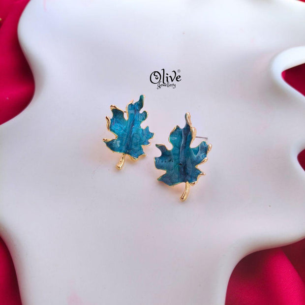 Enamel Earrings -1434