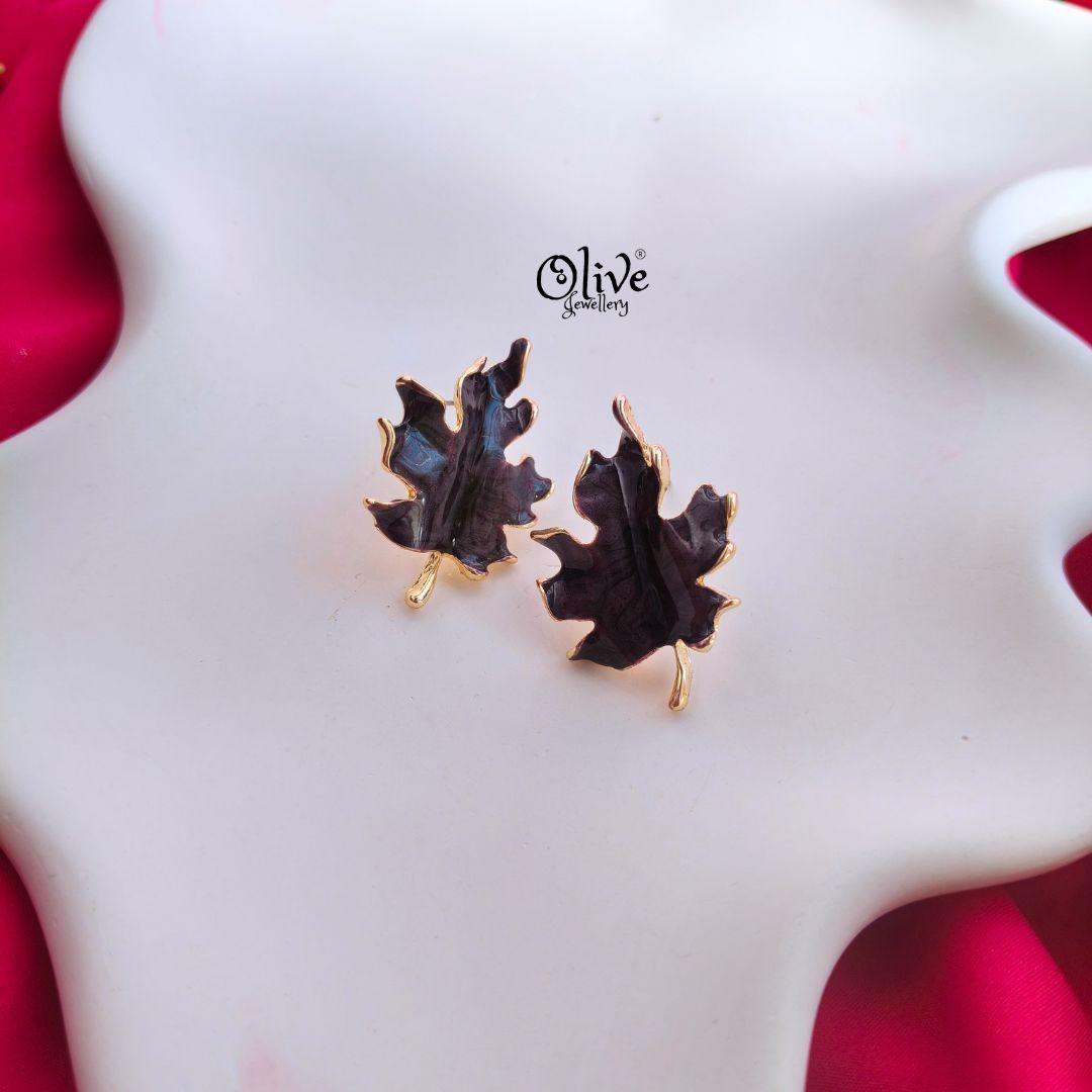 Enamel Earrings -1434