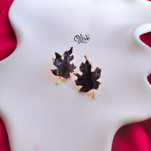 Enamel Earrings -1434