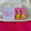Enamel Earrings-1499