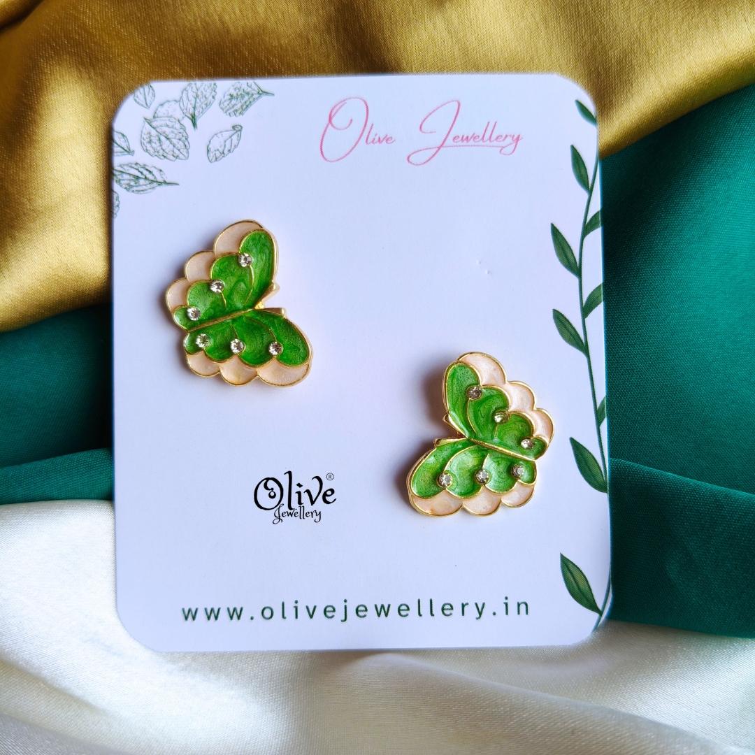Enamel Earrings-1510