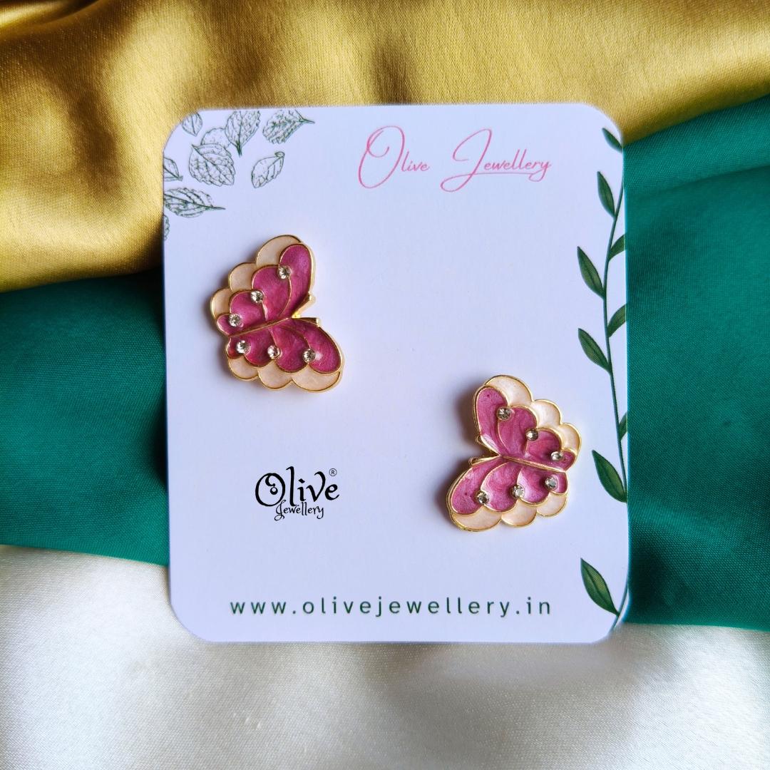 Enamel Earrings-1510