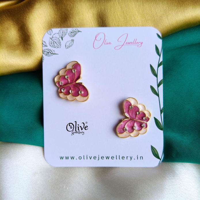Enamel Earrings-1510