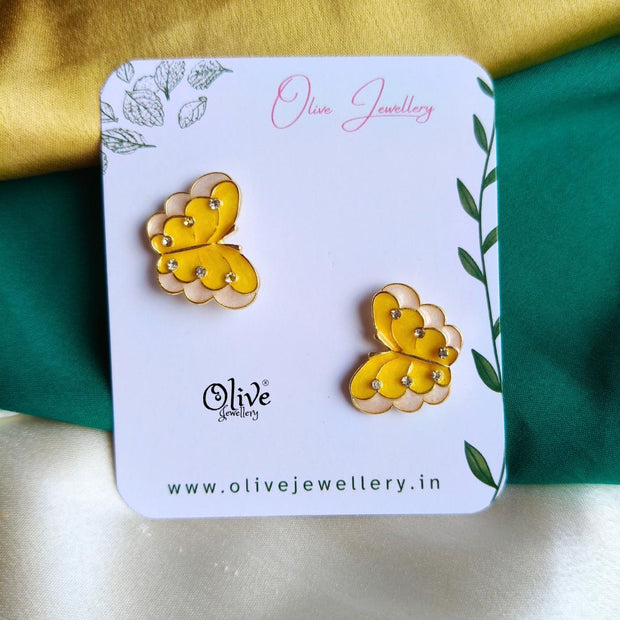 Enamel Earrings-1510