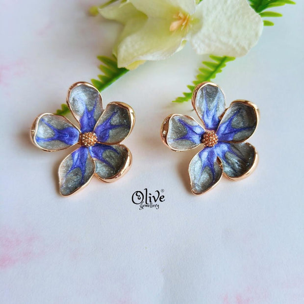 Enamel Earrings-1522