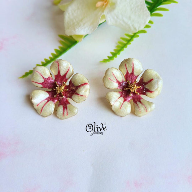 Enamel Earrings-1525