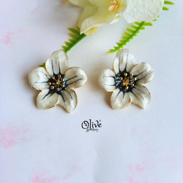 Enamel Earrings-1529