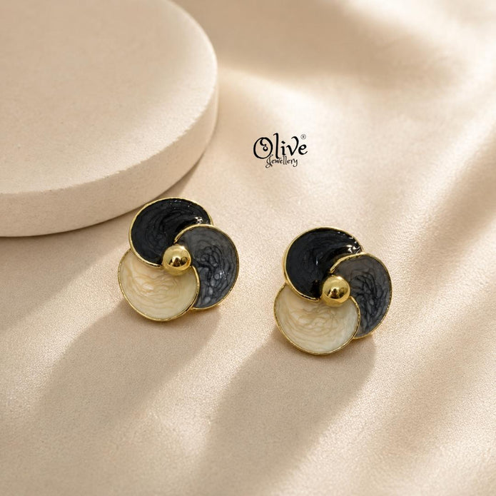 Enamel Earrings-1581