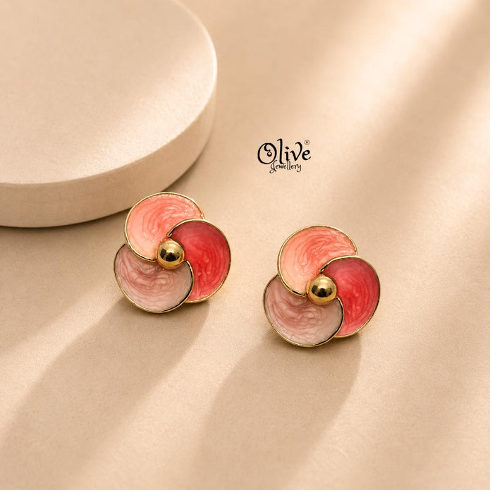 Enamel Earrings-1581