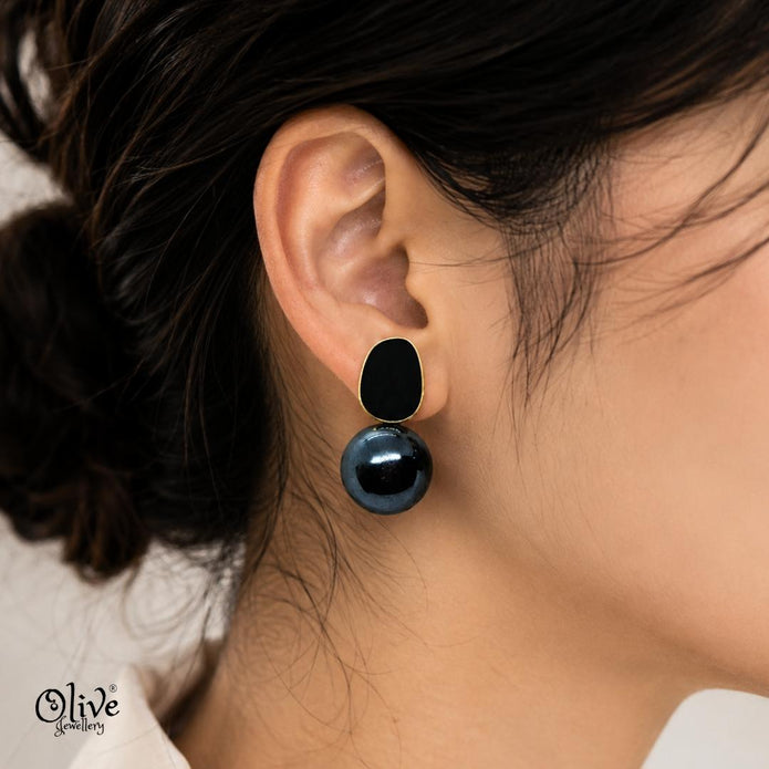 Enamel Earrings-1587