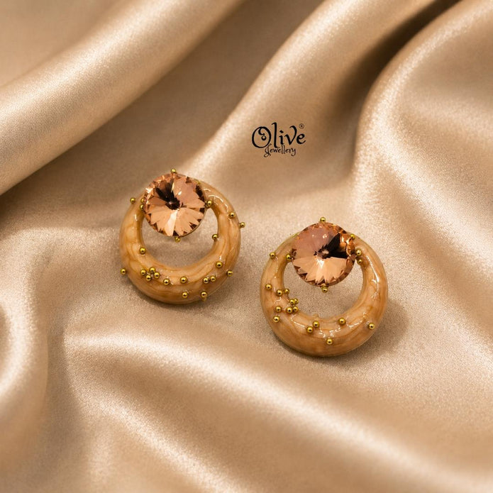 Enamel Earrings-1590