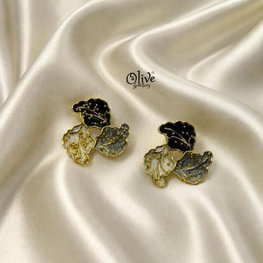 Enamel Earrings-1602