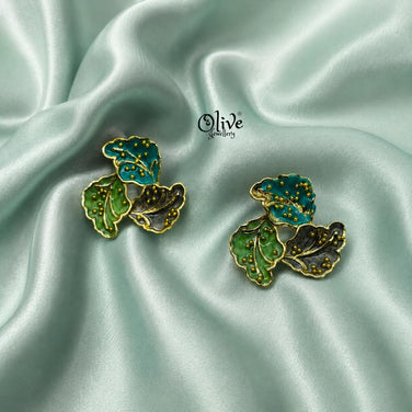 Enamel Earrings-1602