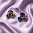 Enamel Earrings-1602