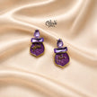 Enamel Earrings-1608