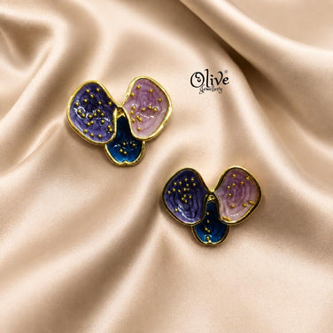 Enamel Earrings-1617