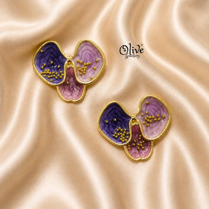 Enamel Earrings-1617
