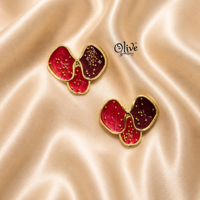 Enamel Earrings-1617