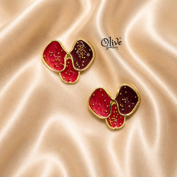 Enamel Earrings-1617
