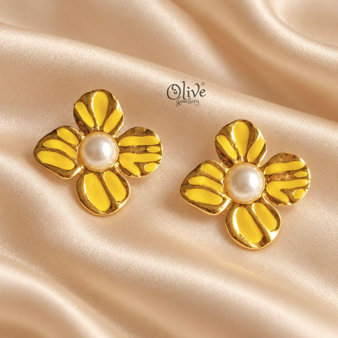 Enamel Earrings-1629