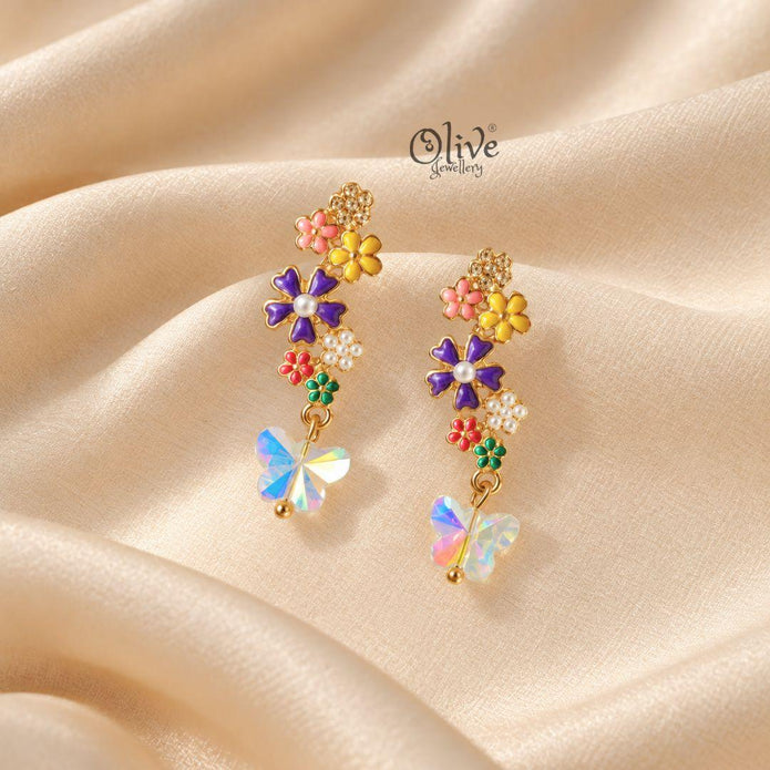 Enamel Earrings-1641