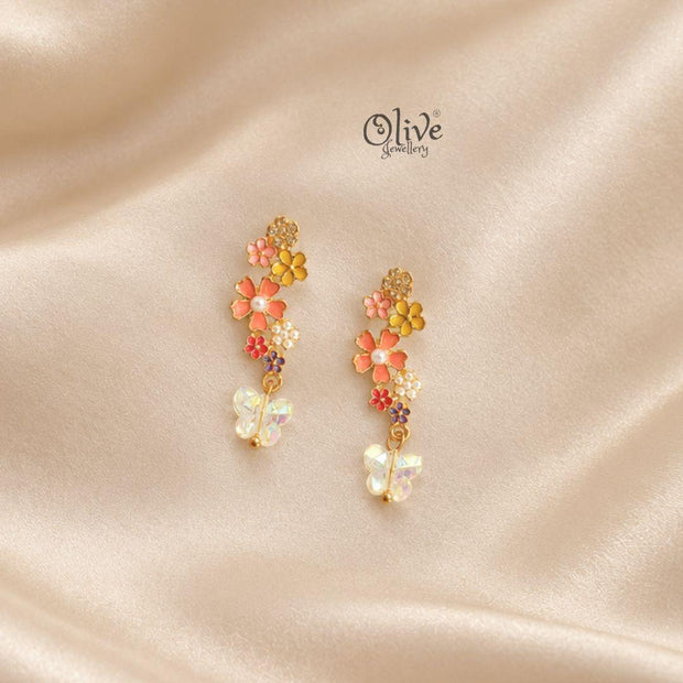 Enamel Earrings-1641
