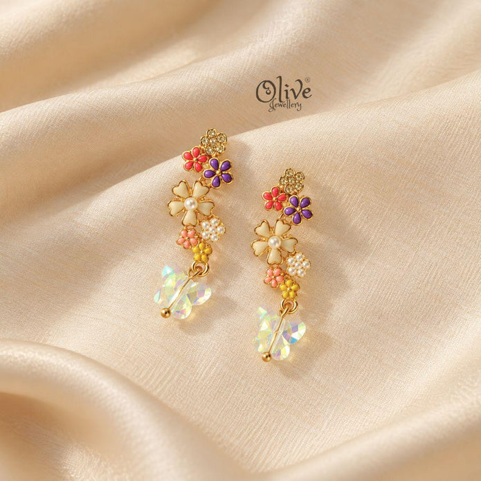Enamel Earrings-1641