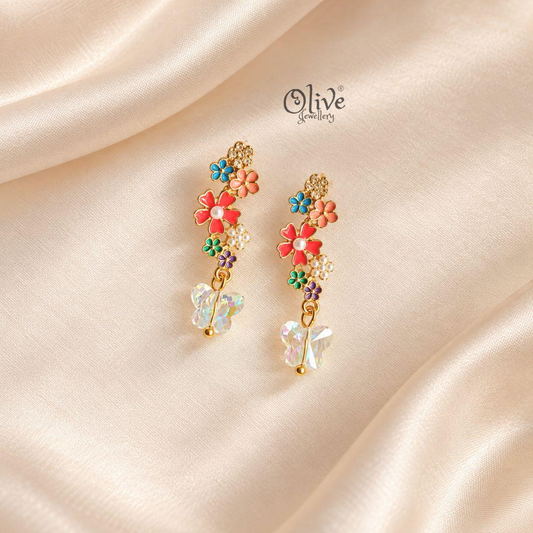 Enamel Earrings-1641