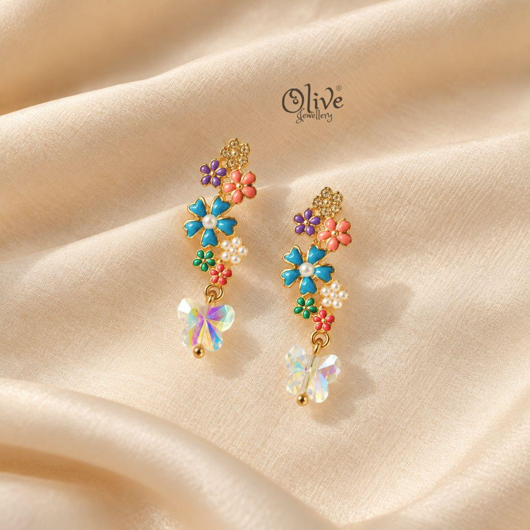 Enamel Earrings-1641