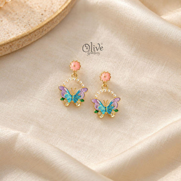 Enamel Earrings-1647